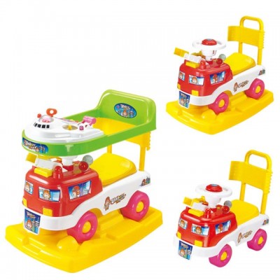 Three in one doll car two AA batteries light music