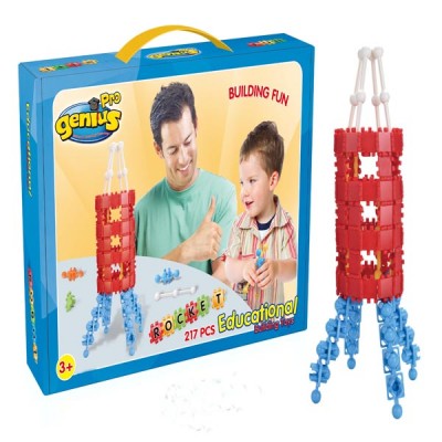 puzzle blocks educational building toys rocket set building block